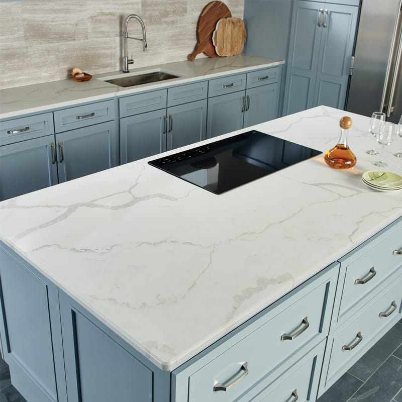 Calacatta Quartz Countertops in Naperville