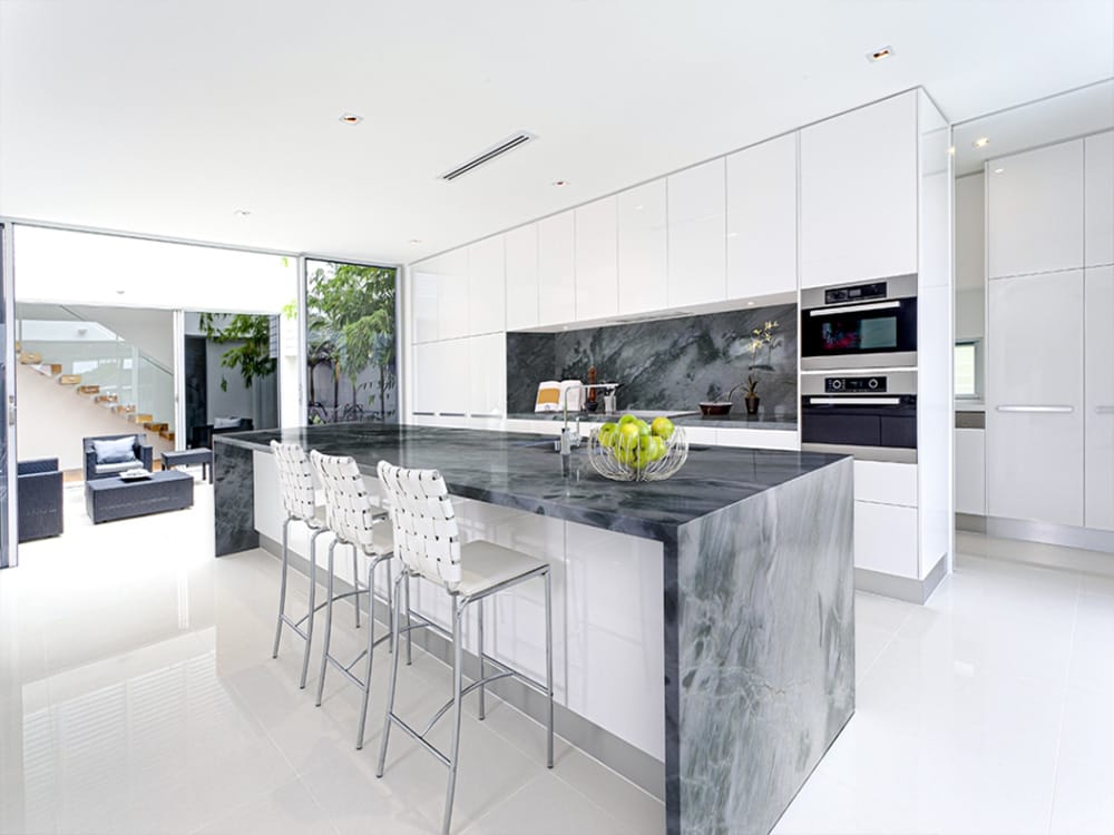 Custom Commercial Countertop Design Custom Commercial Countertops project designed for Chicagoland business renovation
