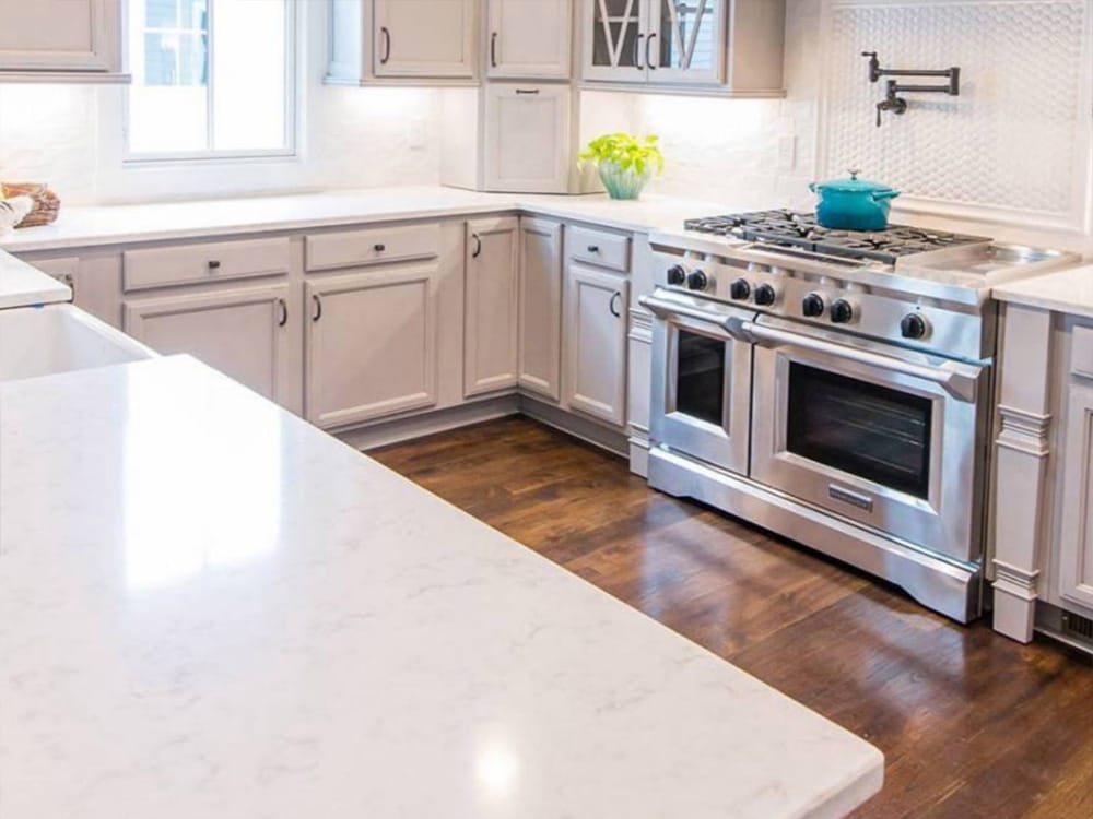 Precision Kitchen Countertop Installation Kitchen Countertops installation with precision craftsmanship in Chicagoland home remodeling