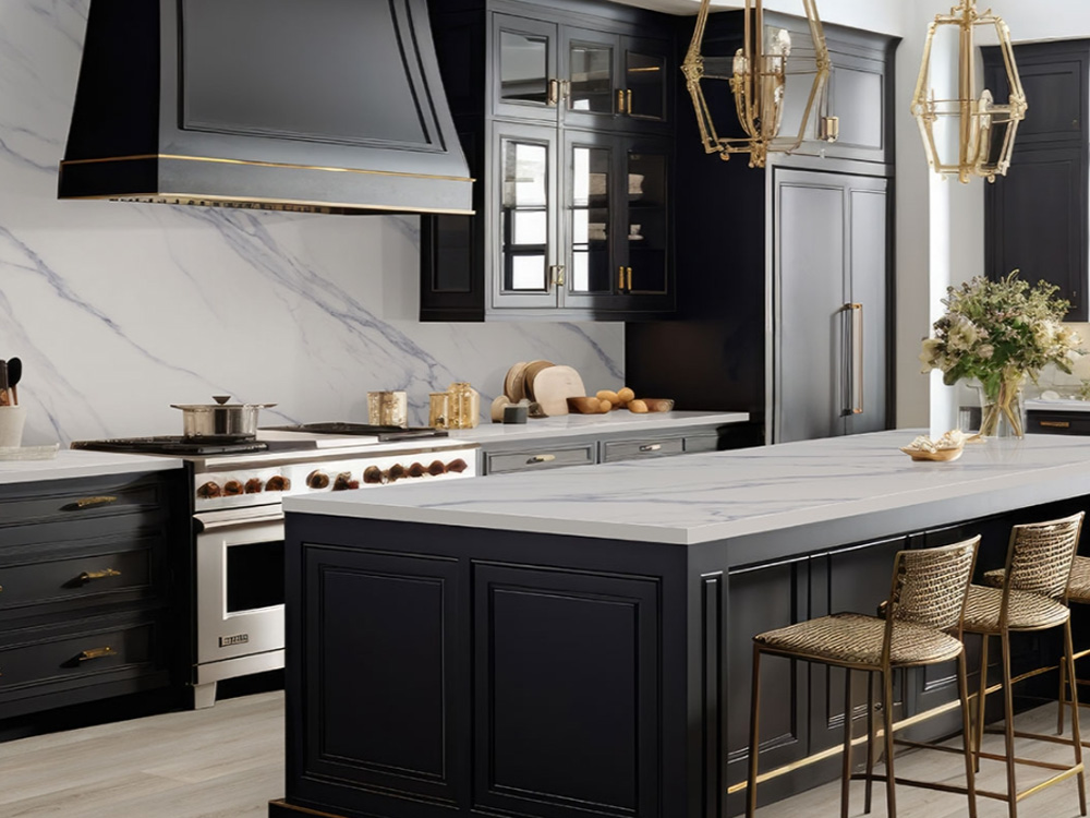 Custom Oak Lawn Quartz Countertops Custom Oak Lawn Countertops installation using premium quartz surfaces in Oak Lawn Illinois