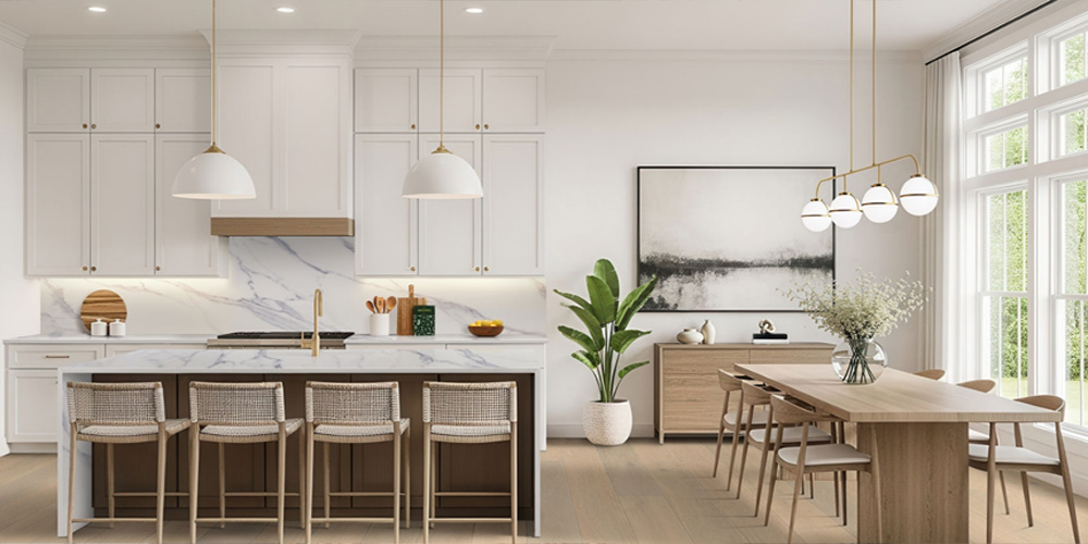 Modern Oak Lawn Countertops Installation Oak Lawn Countertops installation for modern kitchen remodeling project in Oak Lawn Illinois