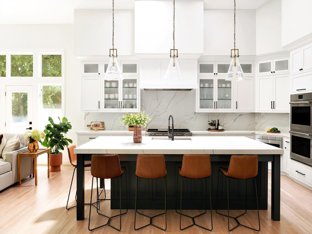 Modern Quartzite Kitchen Countertops Luxury quartzite countertops for modern kitchens in Chicagoland