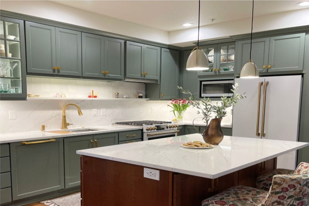 Service Areas for quartz granite and quartzite countertops in Downers Grove