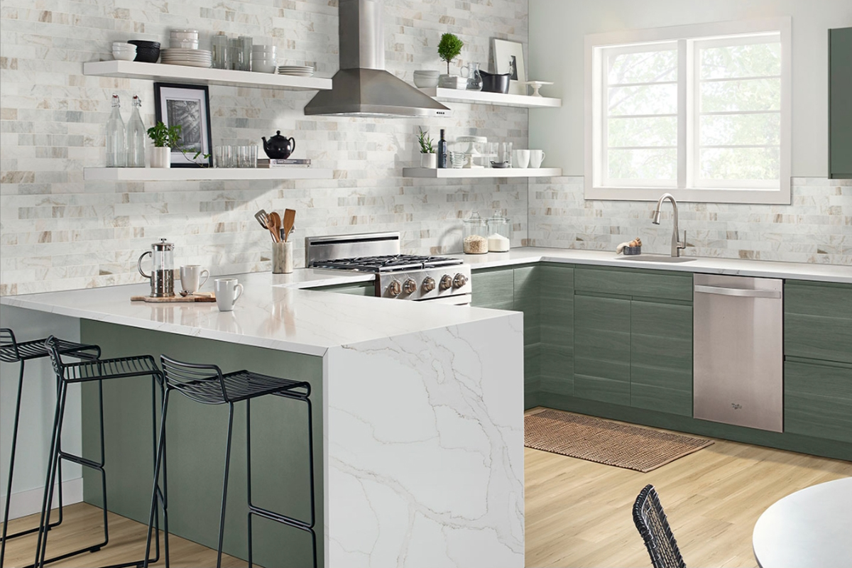 Tinley Park Countertops services for modern kitchen and bathroom remodeling in Tinley Park Illinois
