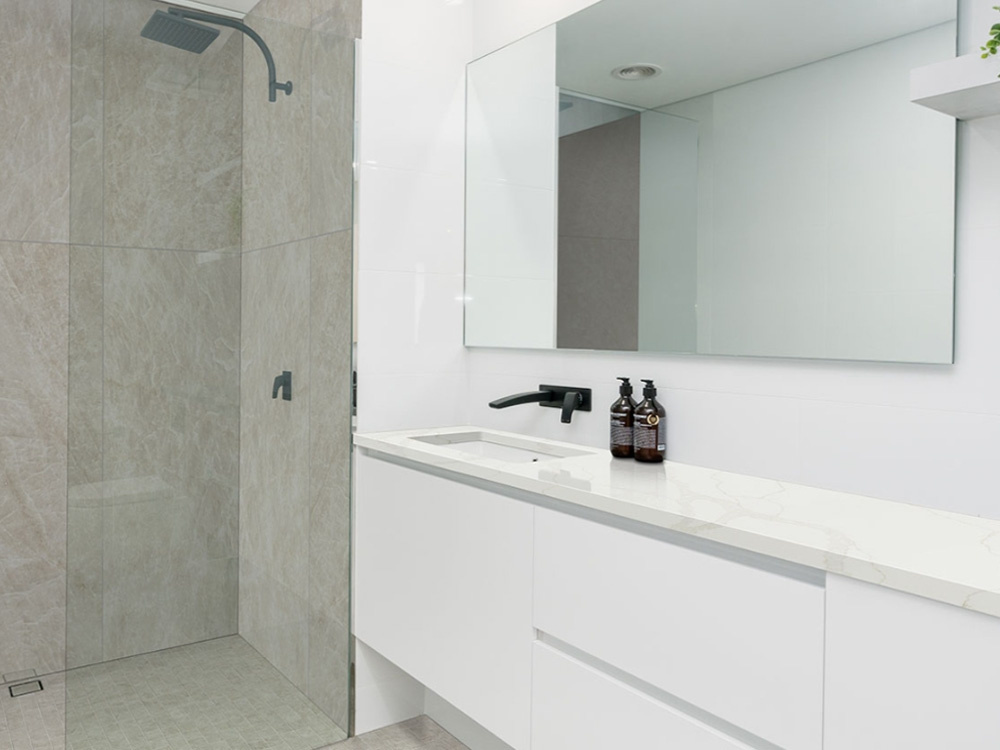 Luxury Tinley Park Bathroom Countertops Tinley Park Countertops installation with granite bathroom vanity surfaces in Tinley Park Illinois
