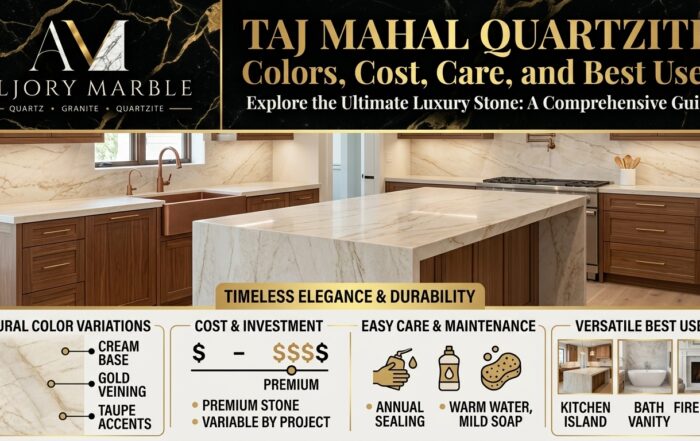 taj mahal quartzite countertops in chicago