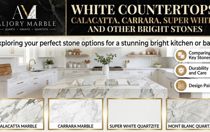 white kitchen countertops chicago